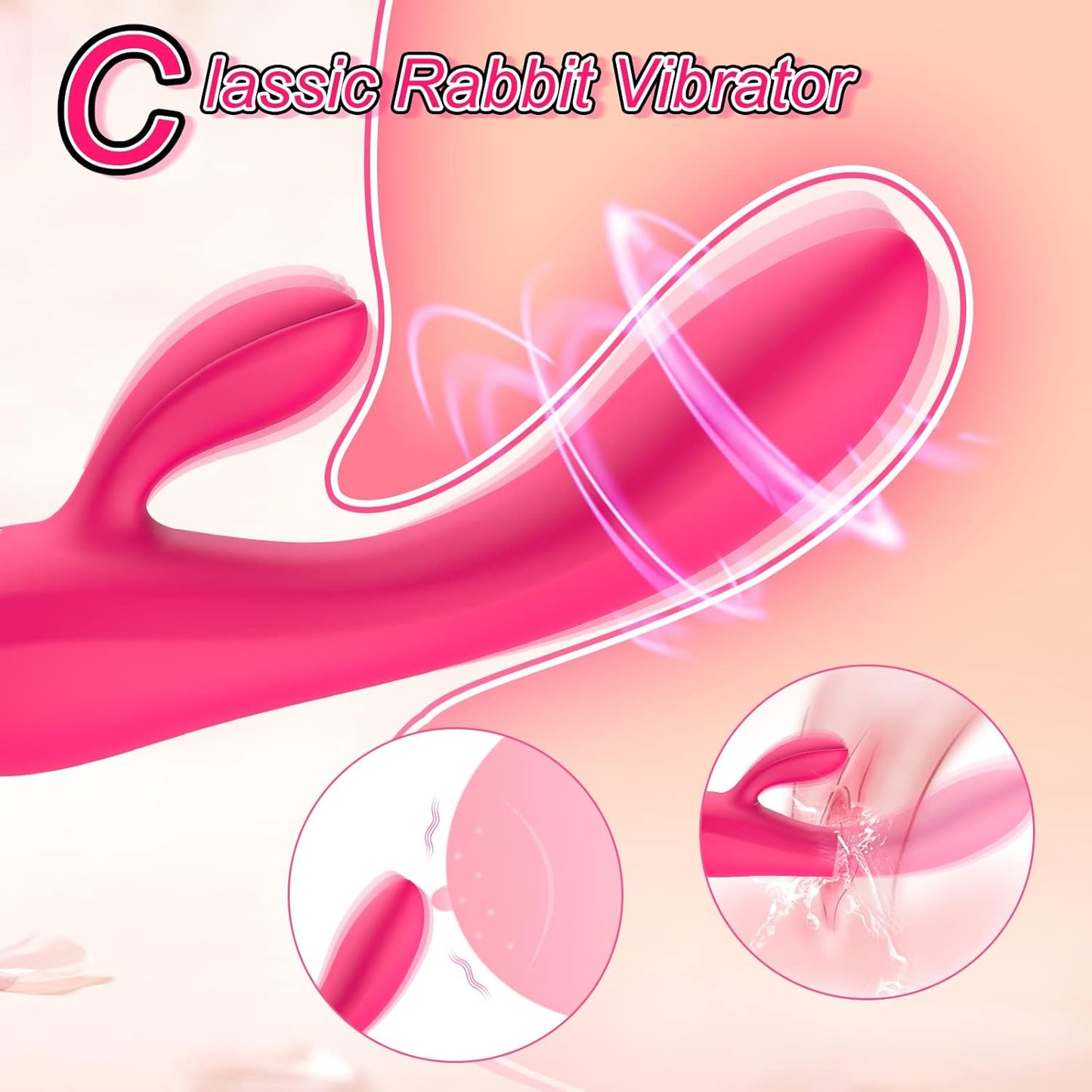 Vibrador de conejo de doble motor PulseBunny