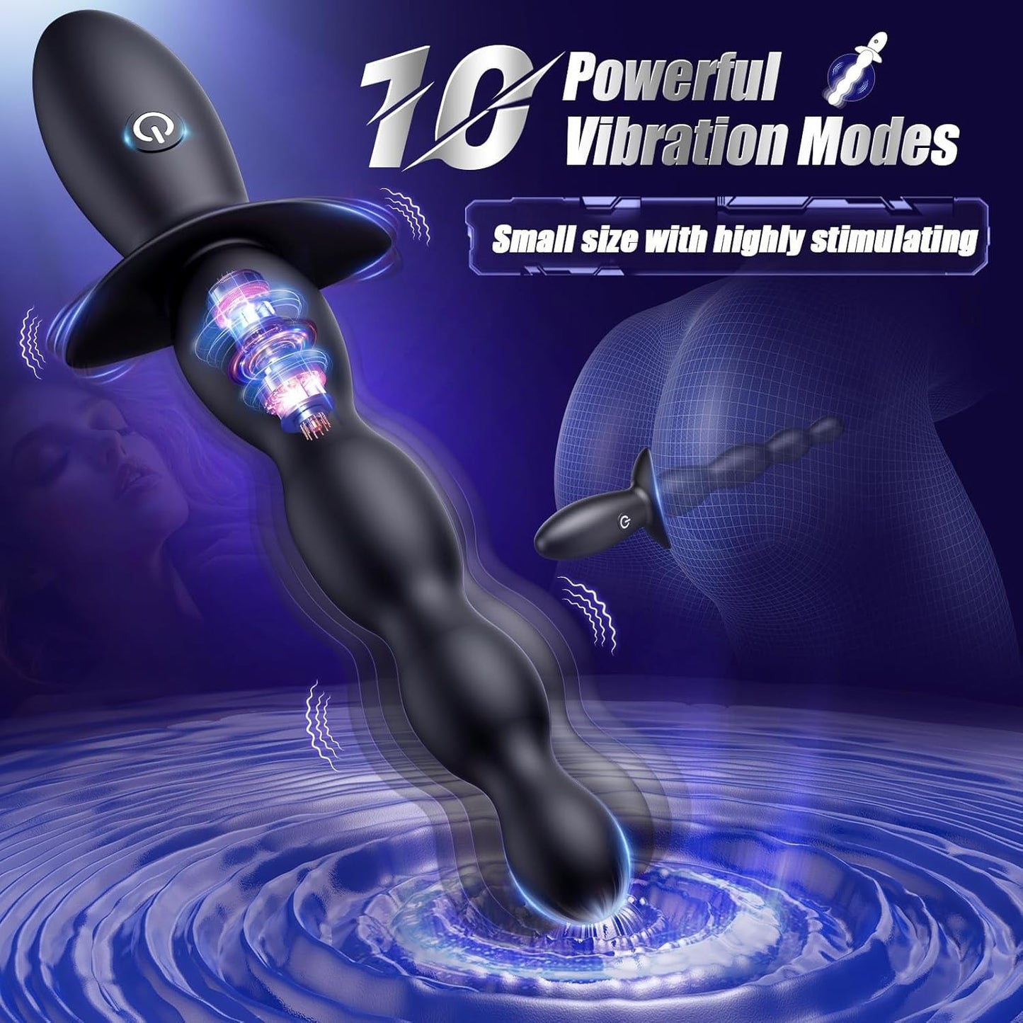 Vibromasseur Perles Anales PulseLadder App-Control