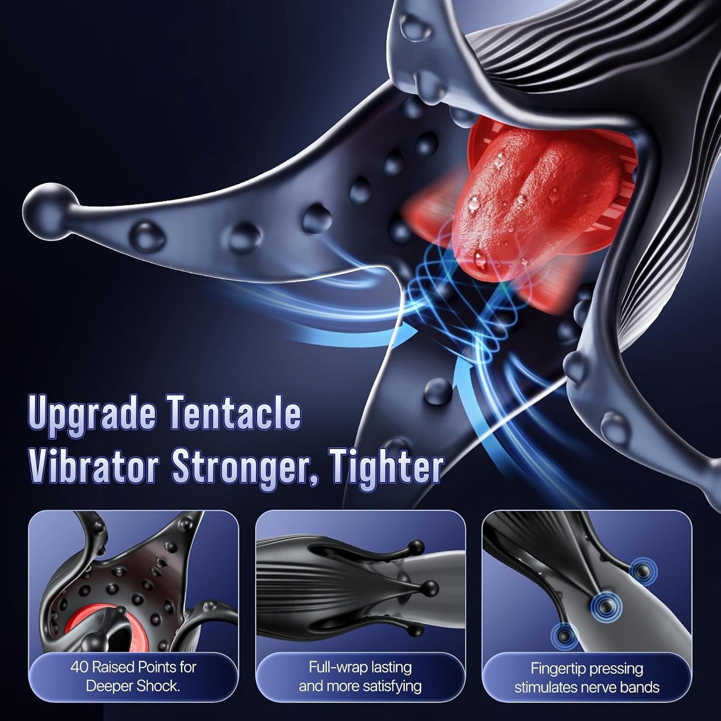 Masturbador PulseQuad Tentáculo Entrenador Masculino