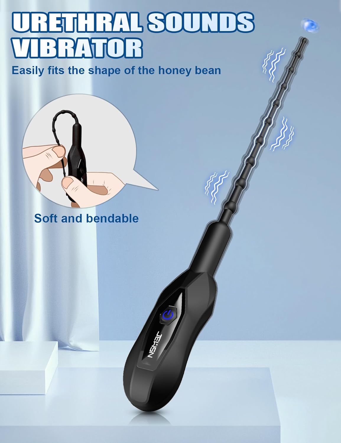 Vibrador uretral y anal PulseRod