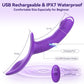 Dildo con vibrador tipo arnés PulseStrap Pegging