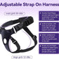 Dildo con vibrador tipo arnés PulseStrap Pegging