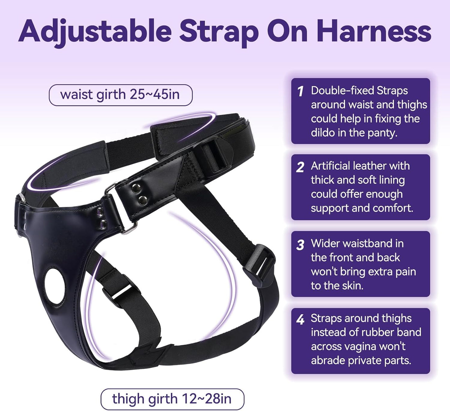 Dildo con vibrador tipo arnés PulseStrap Pegging