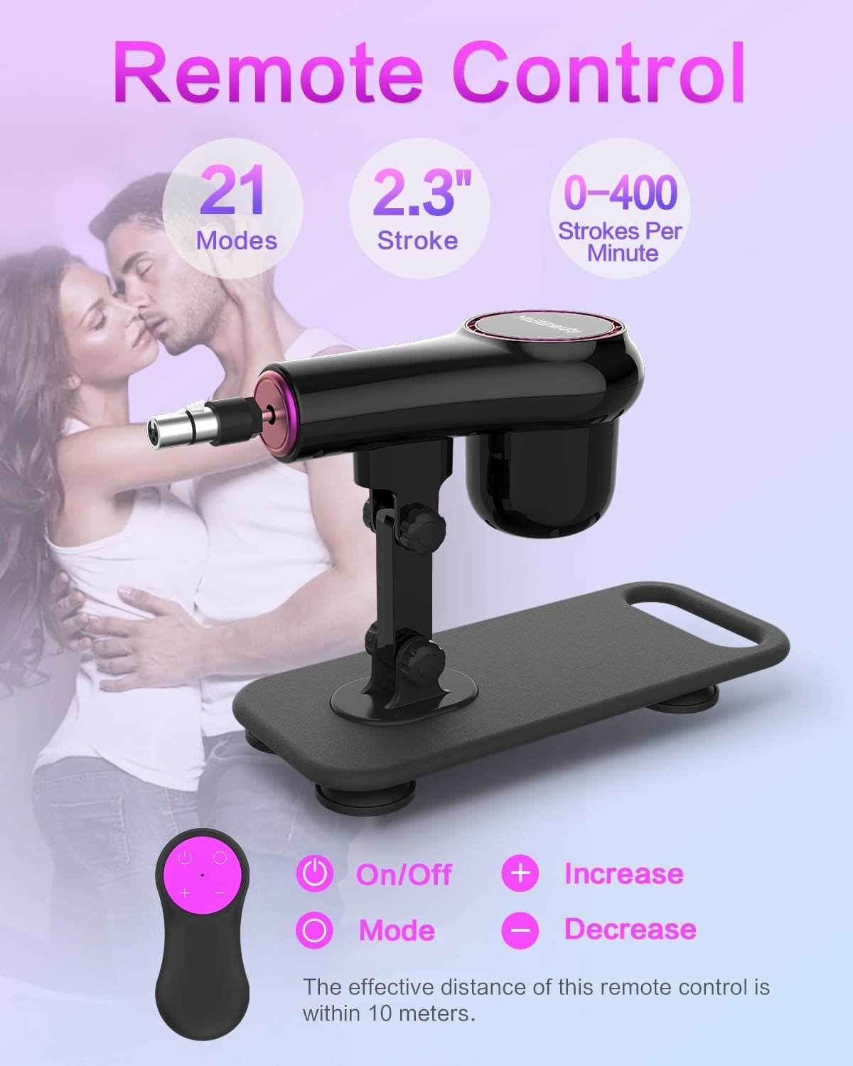 Máquina sexual ajustable PulseThrust