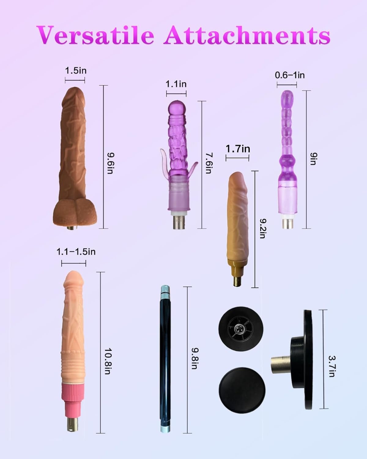 Máquina sexual ajustable PulseThrust