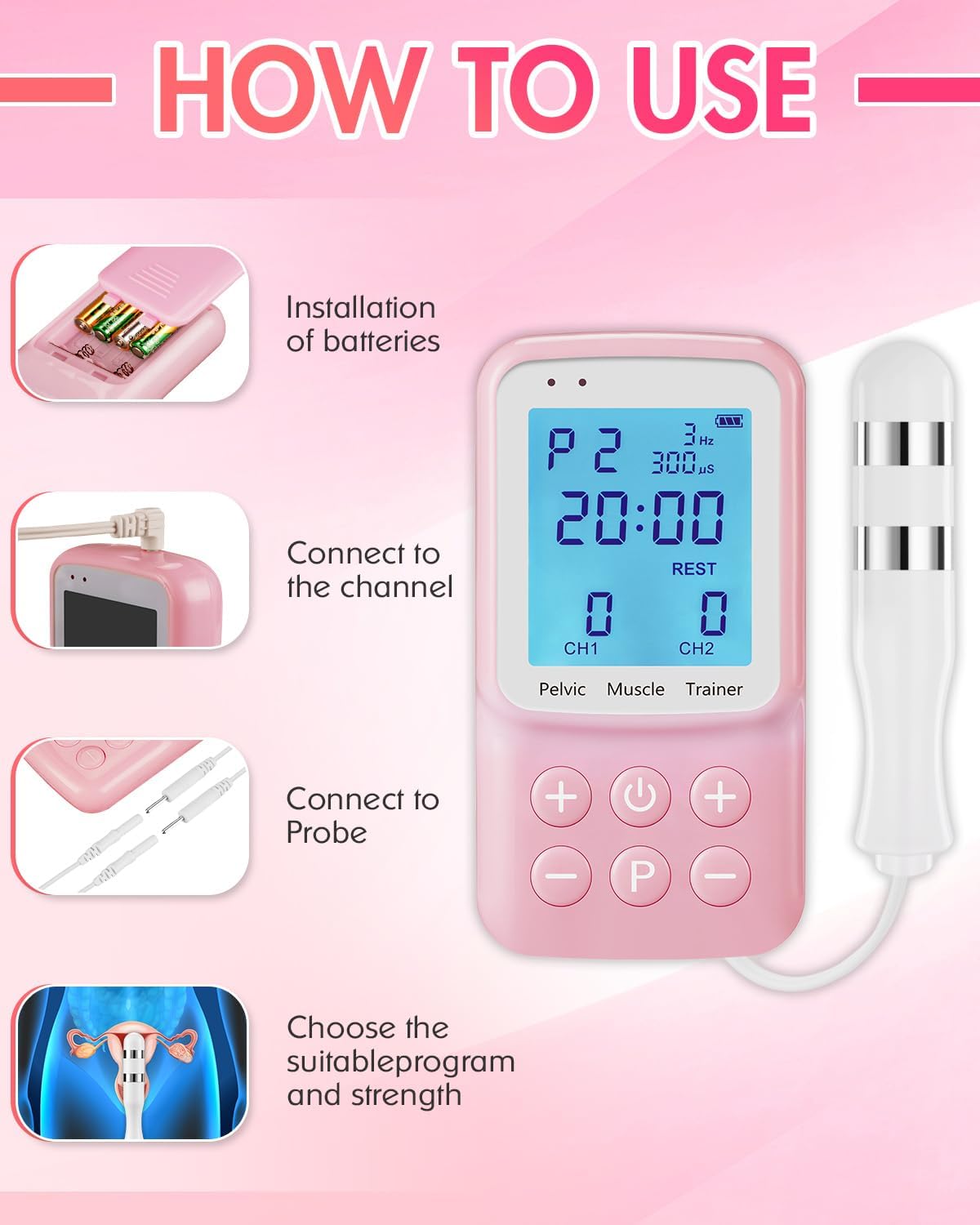 Ejercitador de Kegel PulseTight Premium