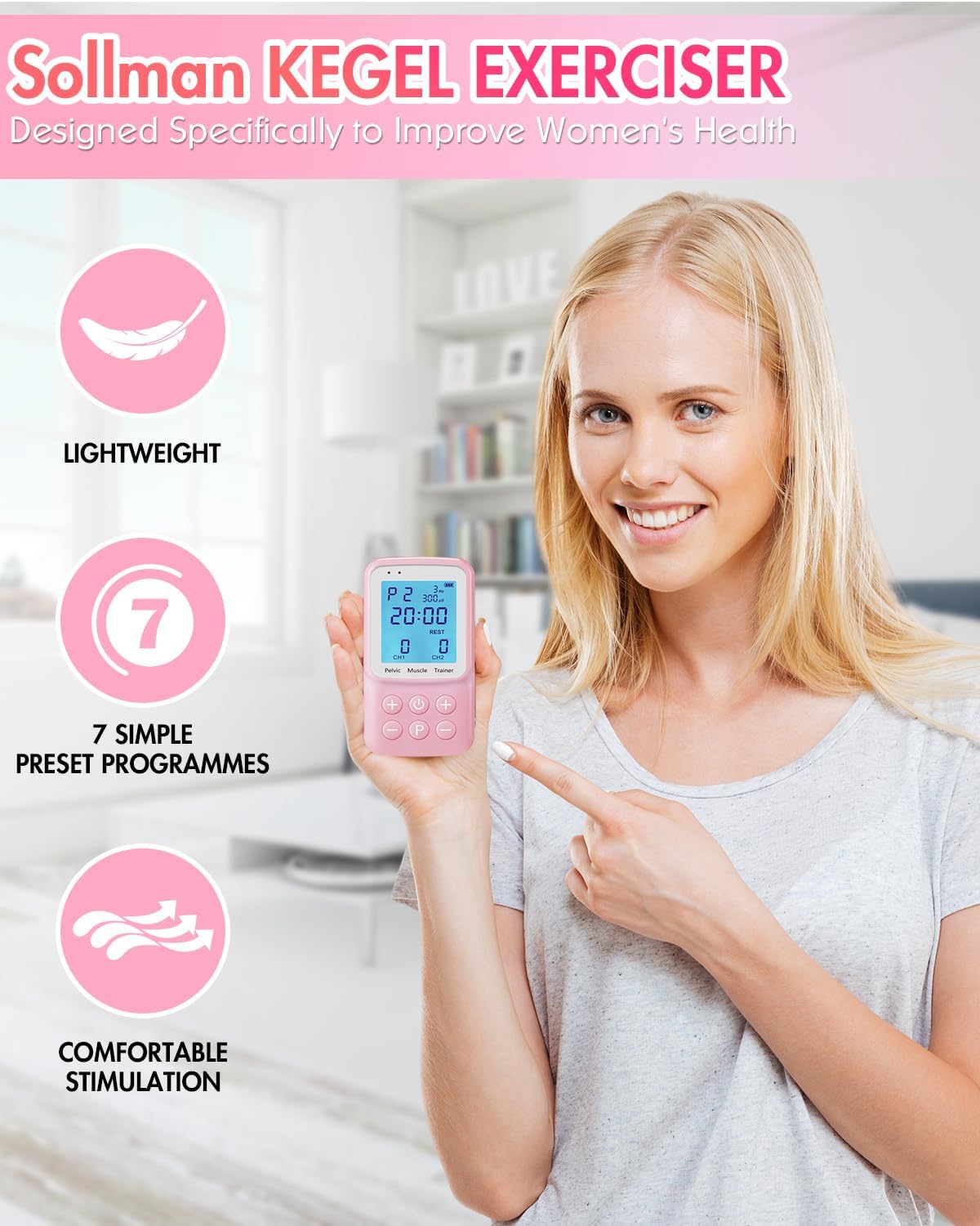 Ejercitador de Kegel PulseTight Premium
