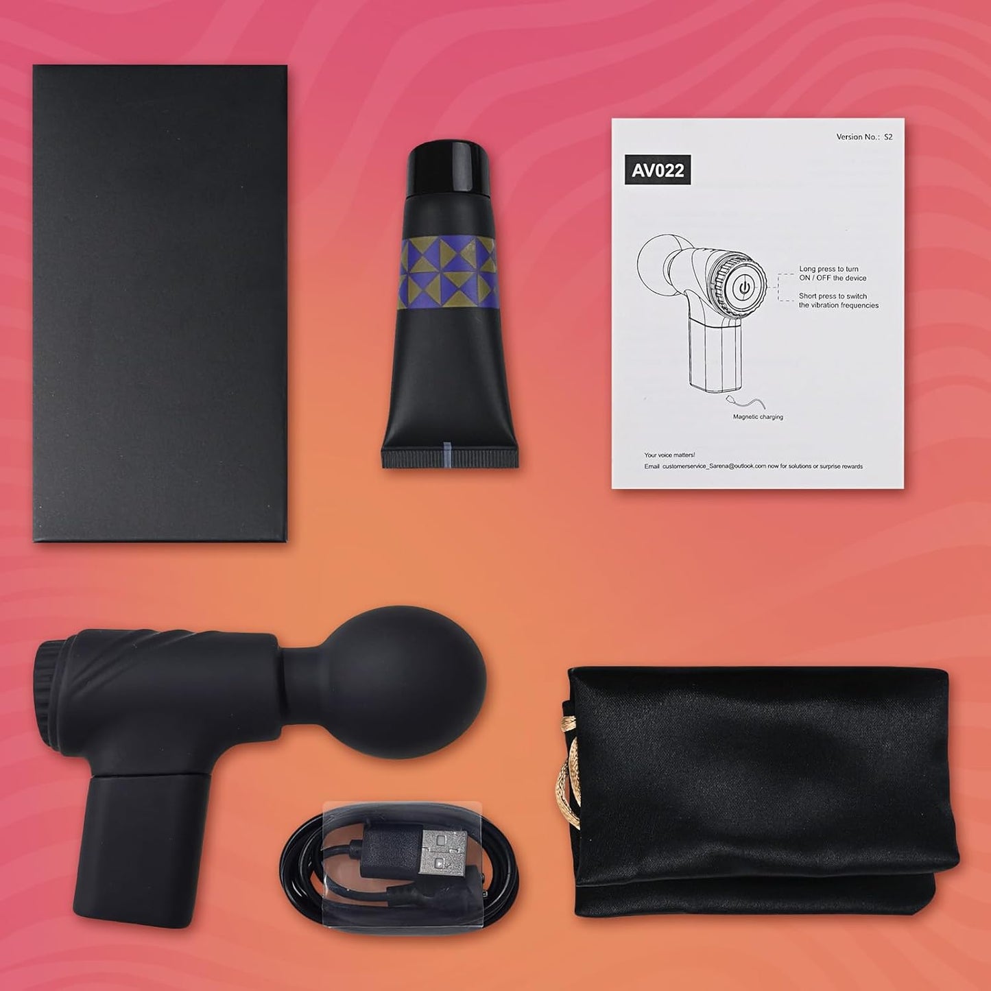 Vibrador en varita PulseWhisper Mini