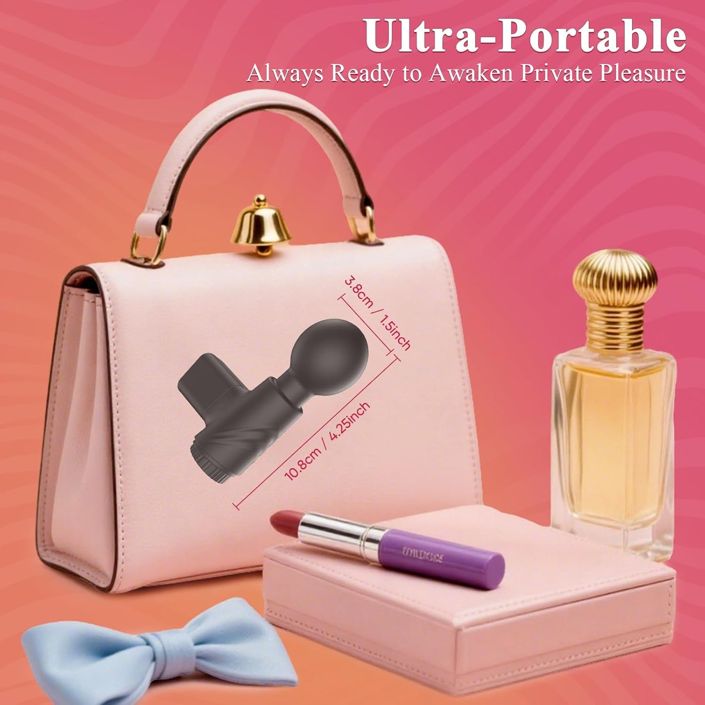Vibrador en varita PulseWhisper Mini