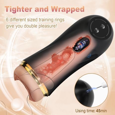 PulseWrap Vibrating Stroker with Cock Ring Trainer