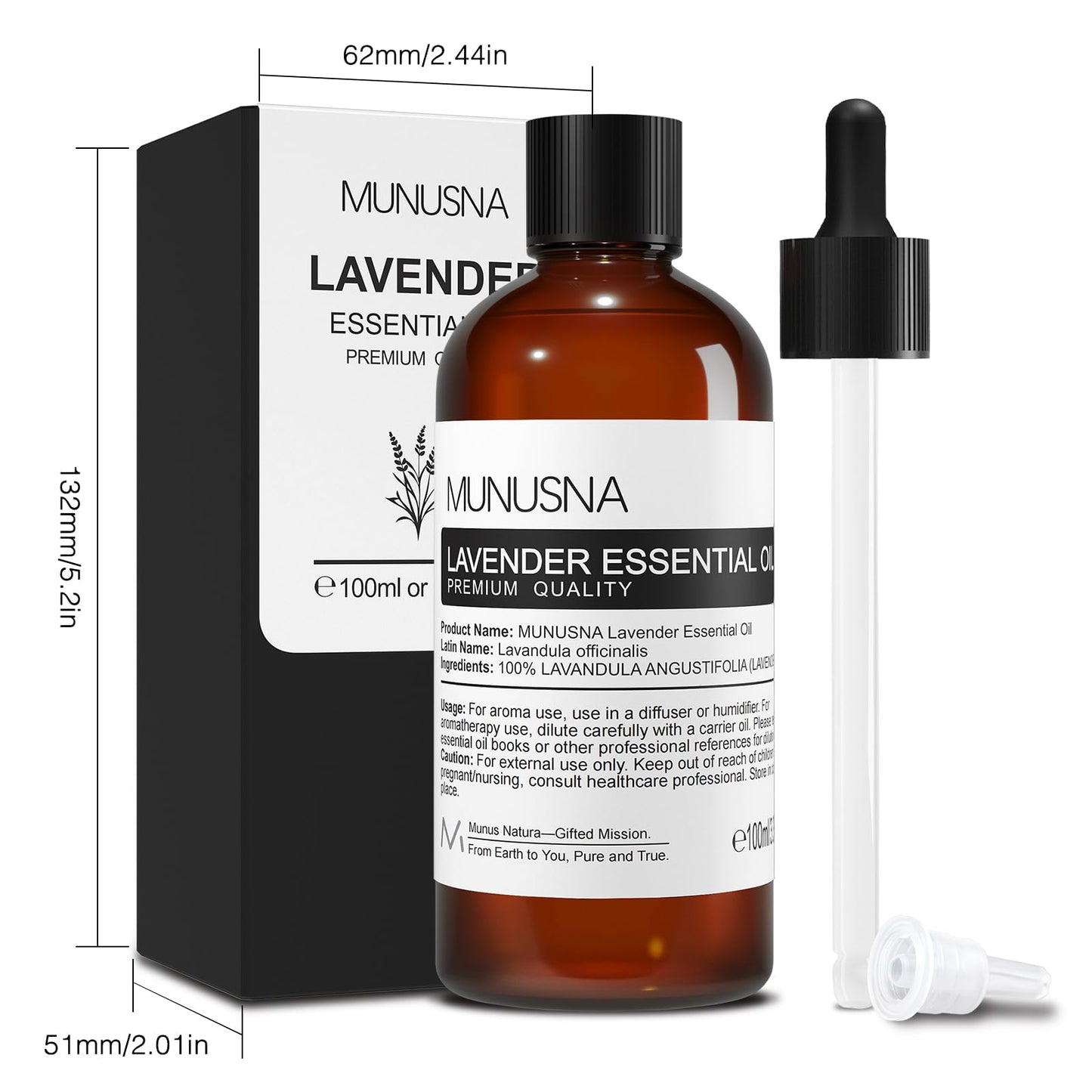 Aceite esencial puro y sensual de lavanda