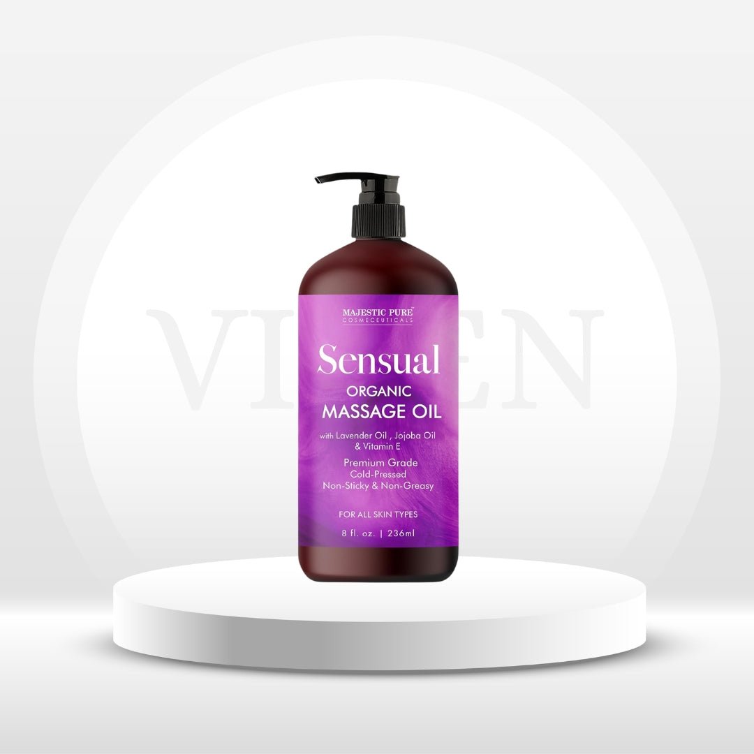 Aceite de Masaje Sensual Orgánico Puro