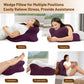 Almohada de Apoyo para Posiciones de Intimidad para Parejas Púrpura