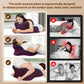 Almohada de Apoyo para Posiciones de Intimidad para Parejas Púrpura