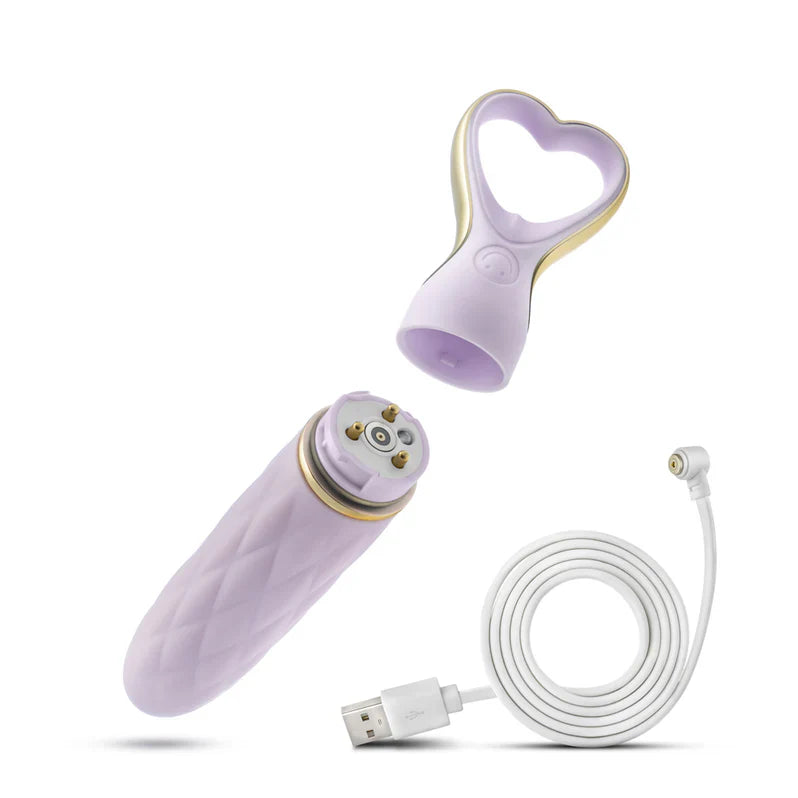 Vibrador bala Delice Heartthrob con mango