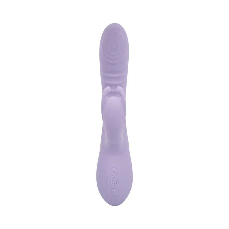 Vibrador de conejo suave y flexible Tickle Me Softly de Adam & Eve
