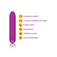 Vibrador Bala Flexible Bombshell