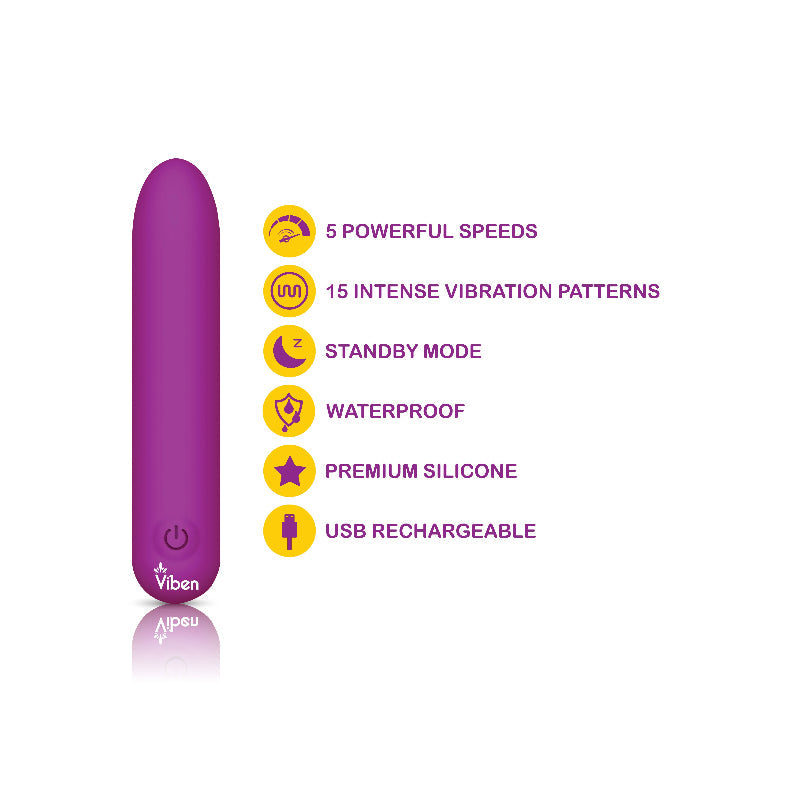 Vibrador Bala Flexible Bombshell