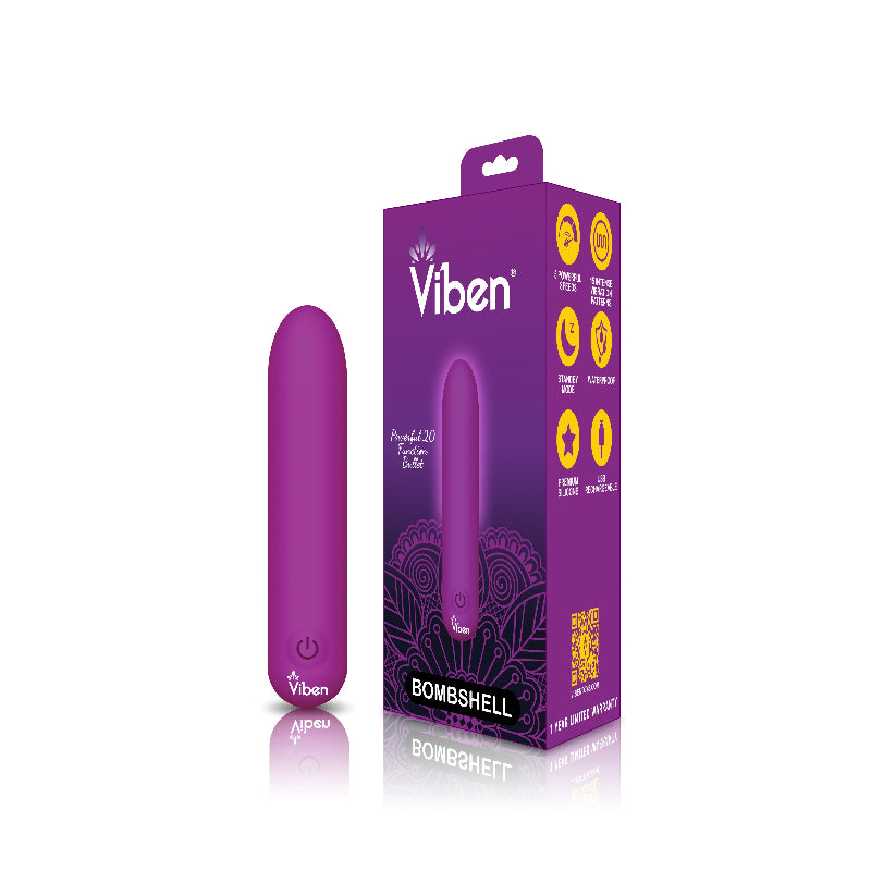 Vibrador Bala Flexible Bombshell