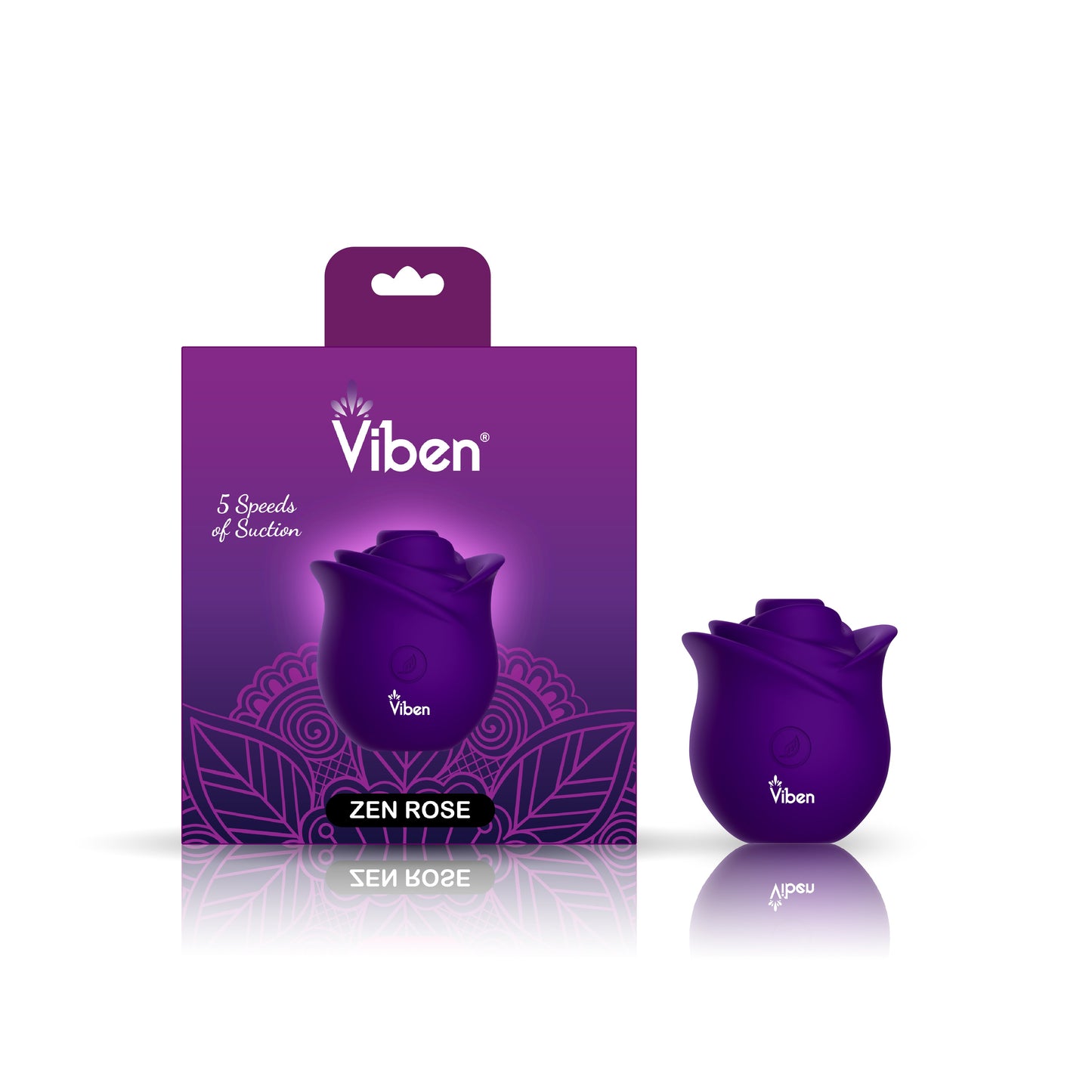Viben Zen Rose Potente Estimulador Clitoriano