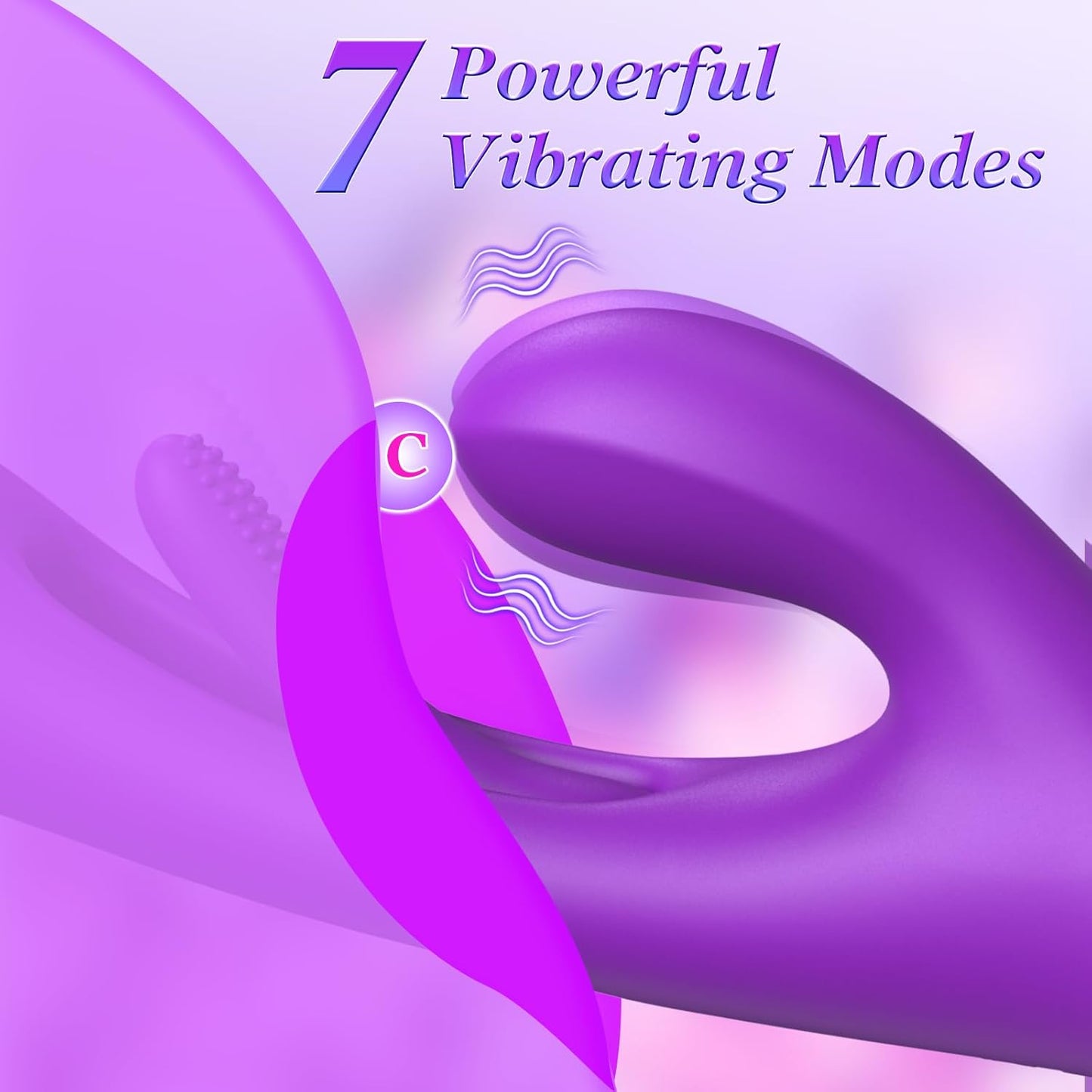 Vibrador aleteador 3 en 1 PurpleEcstasy