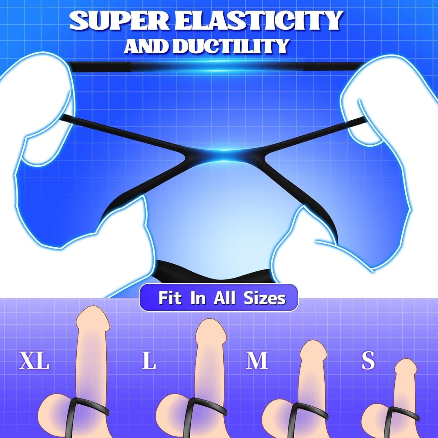 QuadRing 4-in-1 Prostate Massager Cock Ring