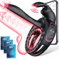 Anillo vibrador para el pene 4 en 1 QuadRush