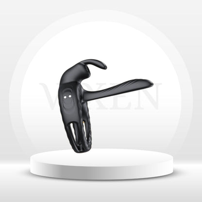 Anillo vibrador para el pene 4 en 1 QuadRush