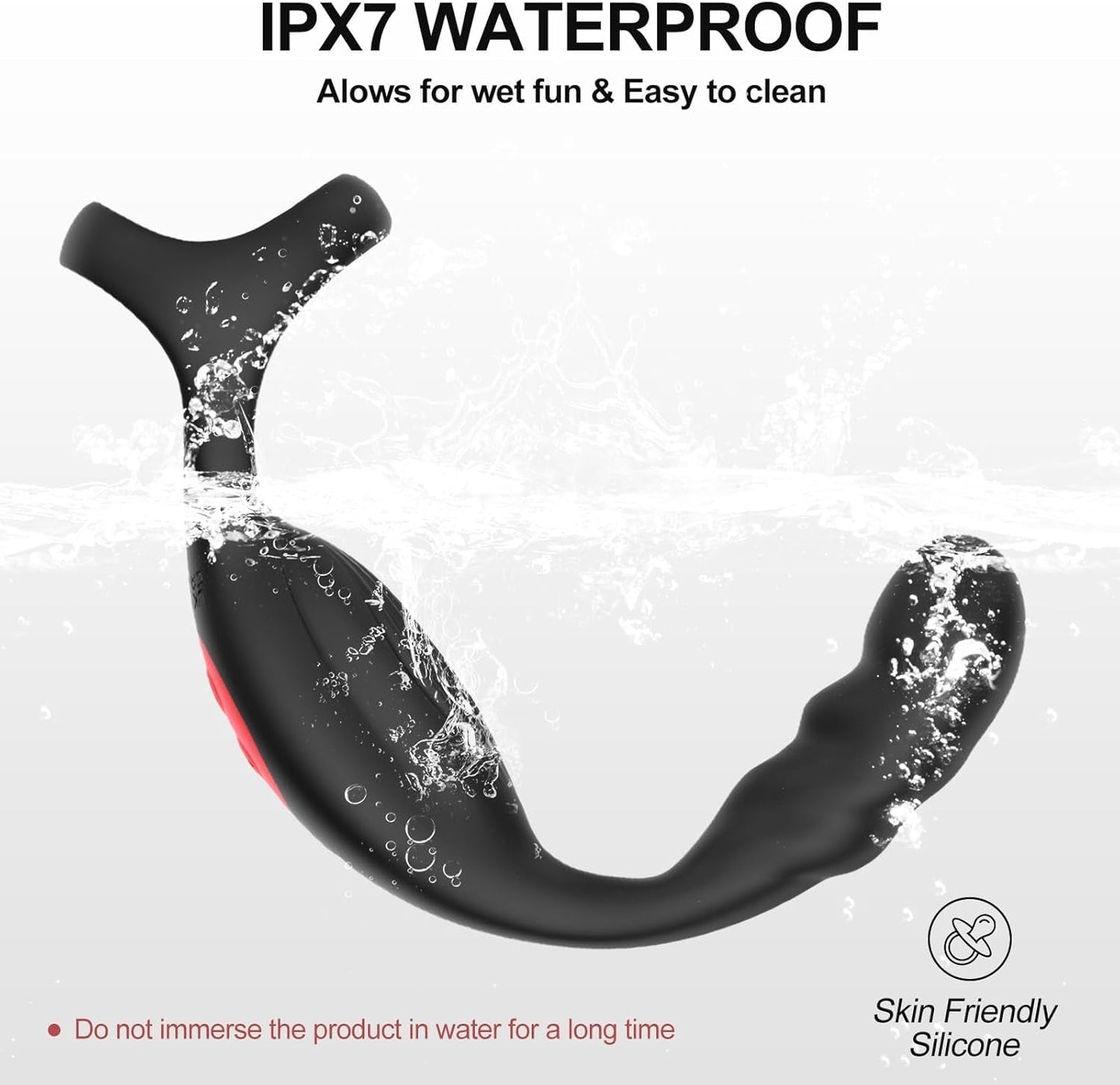 QuattroPulse 4-in-1 Prostate Massager Cock Ring