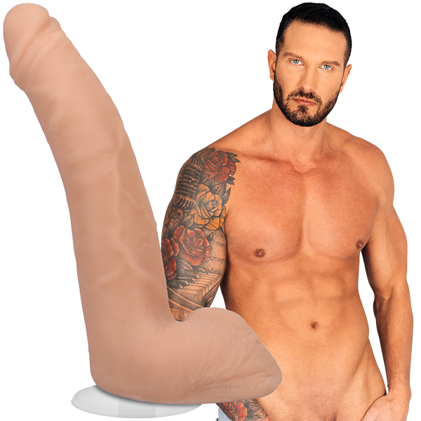 Dildo realista de 8" Signature Cocks de Quinton James