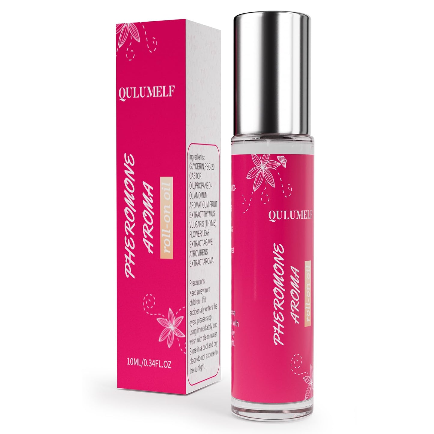 Perfume con feromonas en roll-on para mujer con aroma frutal