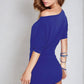 Off the Shoulder Mini Dress