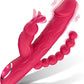 Vibromasseur lapin 3-en-1 RabbitX avec perles anales