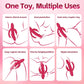 Vibromasseur lapin 3-en-1 RabbitX avec perles anales