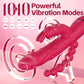 Vibromasseur lapin 3-en-1 RabbitX avec perles anales
