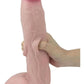 Get Lucky Real Skin 12" Dual Layer Dildo