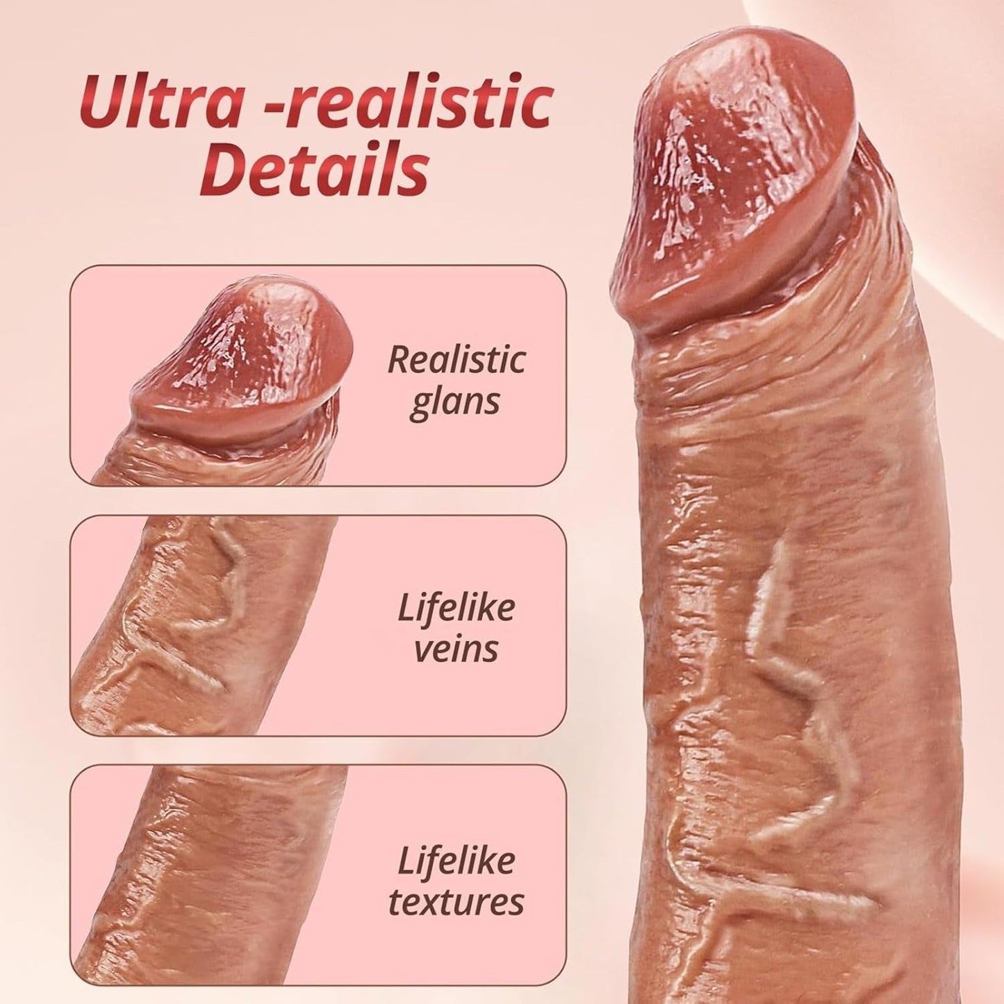 RealFit Funda Vibratoria Realista para Pene