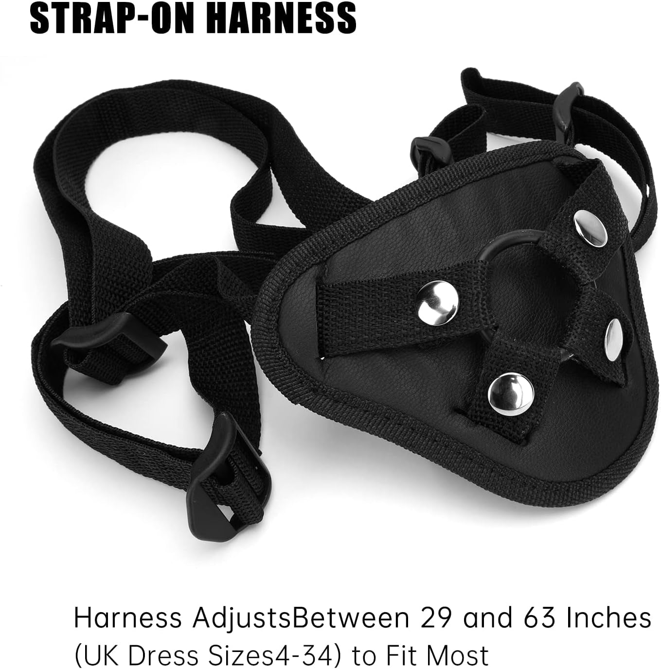 RealMate Realistic Silicone Strap-On Dildo & Harness