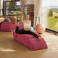 RedRoom Wine Red Sex Chaise Lounge