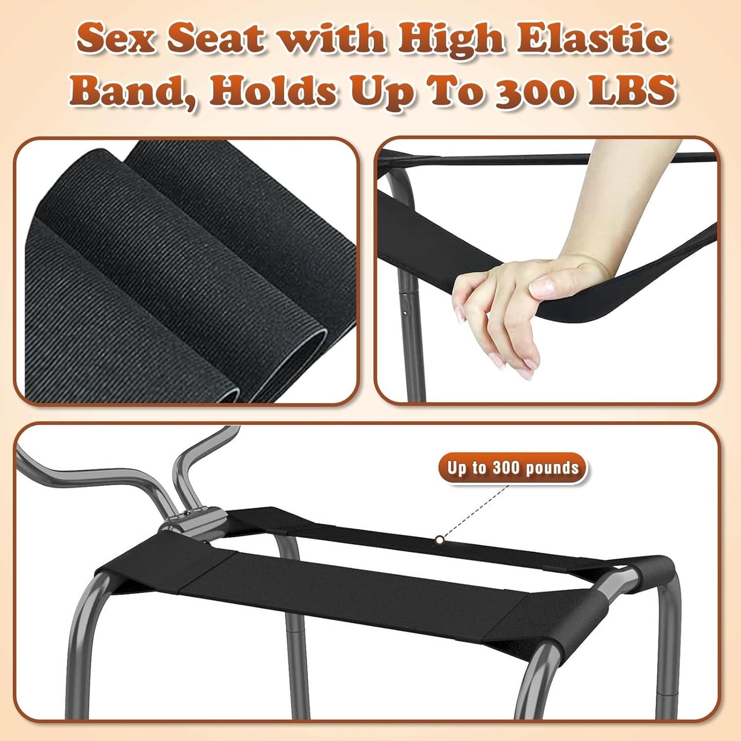 Silla de intimidad con rebote ajustable RhythmFlex