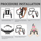 RhythmRise Adjustable Sex Chair with Dildo Mount