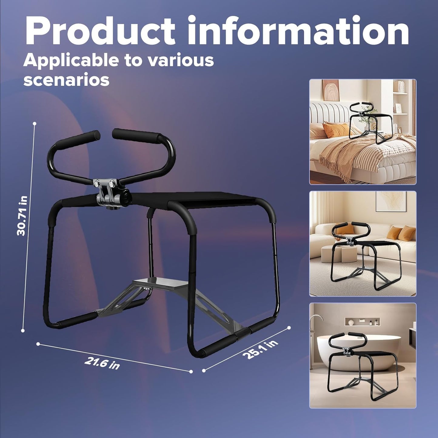 Silla de apoyo para posturas sexuales RhythmRise
