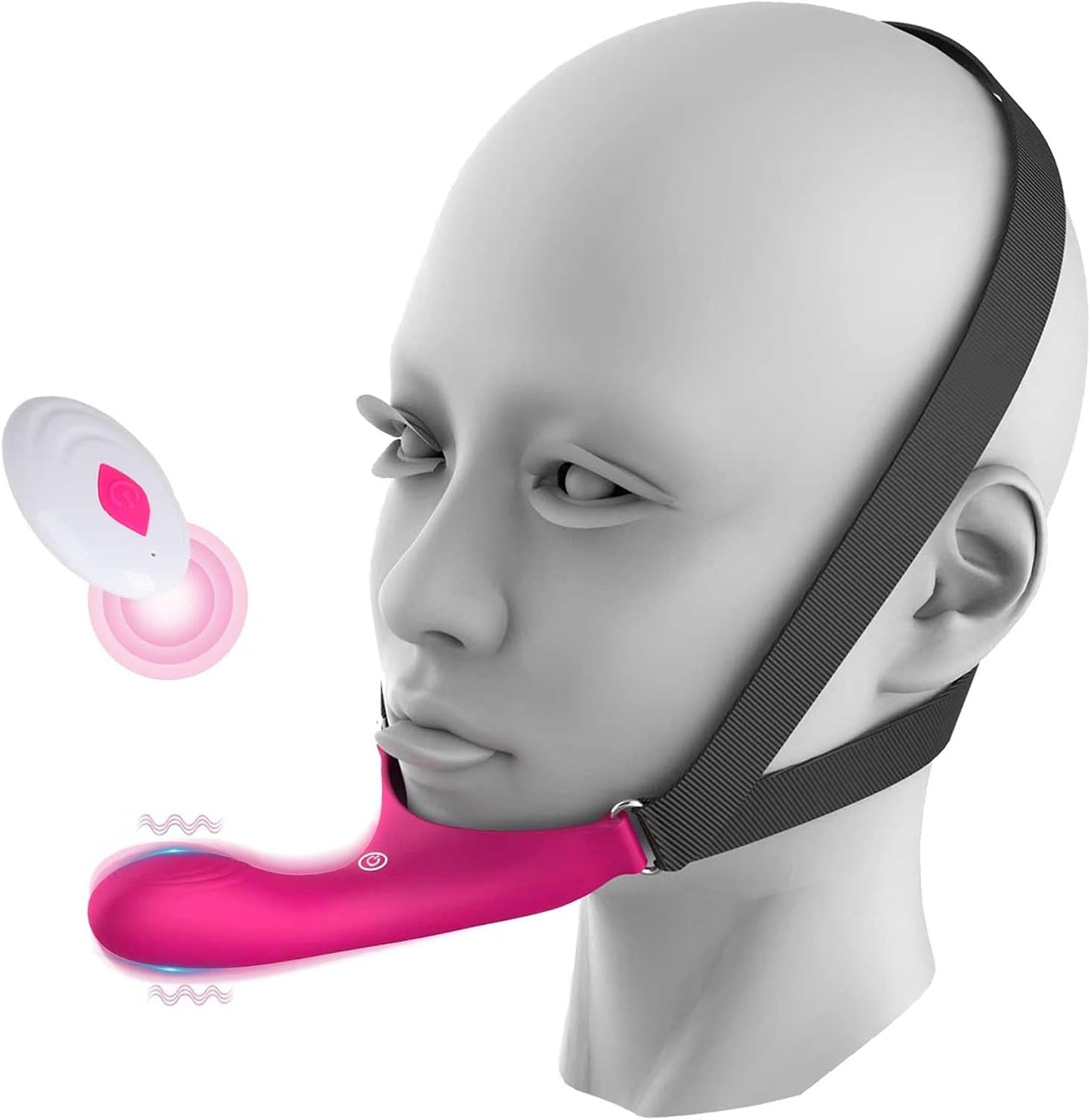 Vibrador RideControl con arnés para la cabeza