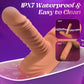 RideCrown  8-in-1 Thrusting Riding Dildo Vibrator