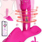 RideEase Wearable Strap-On Riding Thrusting Dildo Vibrator
