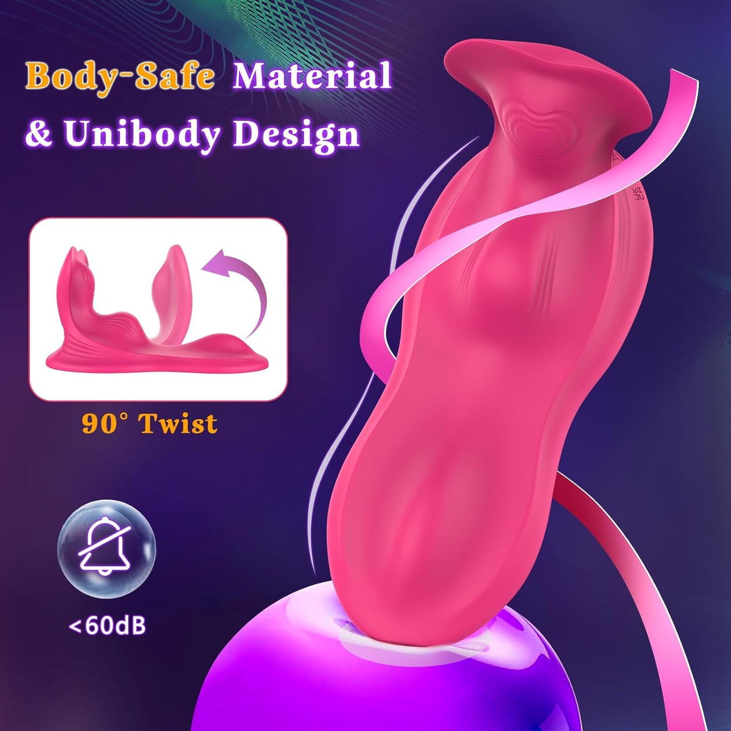 Vibrador montable RideMax de 3 motores
