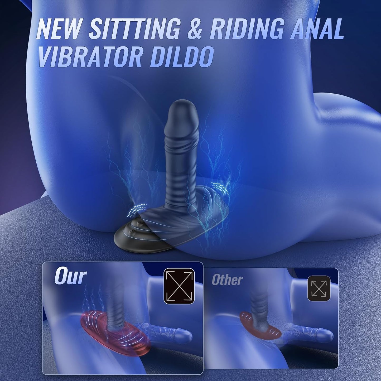 RiderMax 7-in-1 Thrusting Anal Prostate Toy