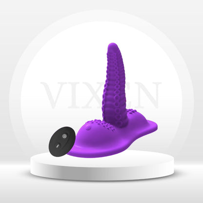 Vibrador de tentáculo para montar RideTide