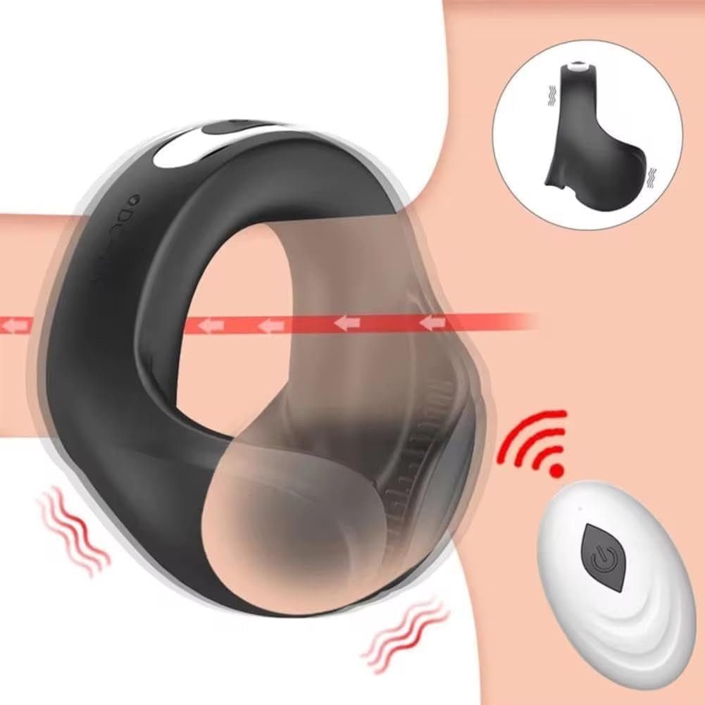 RingSync App-Control Vibrating Cock Ring for Couples