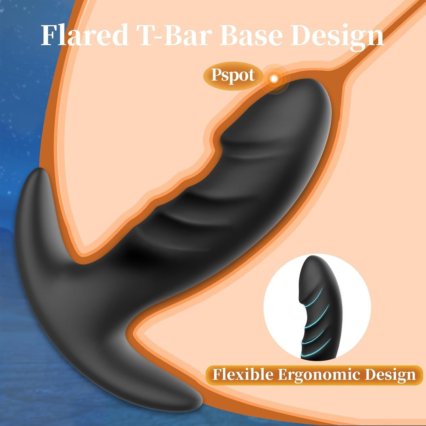 RiseTrio 3-Piece Silicone Anal Training Butt Plug Kit